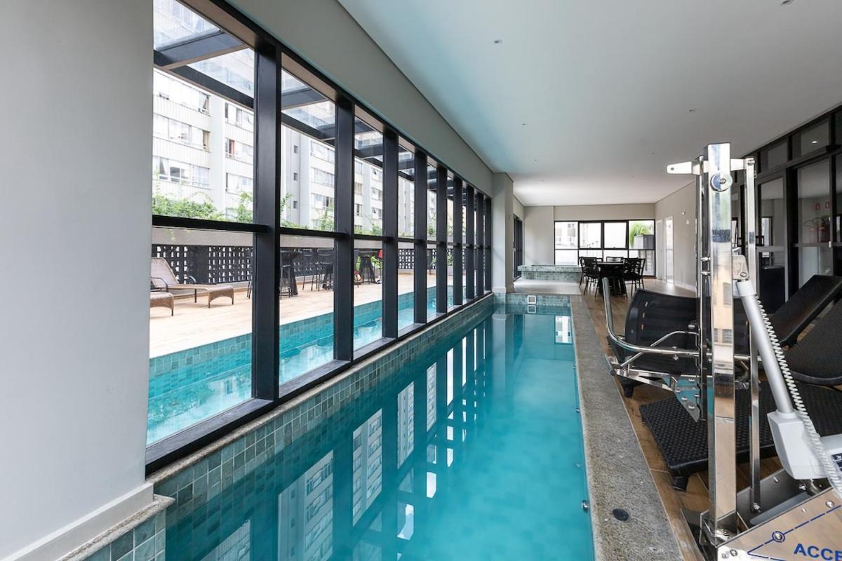 O Azul Cheio De Estilo Com Piscina E Academia Apartamento