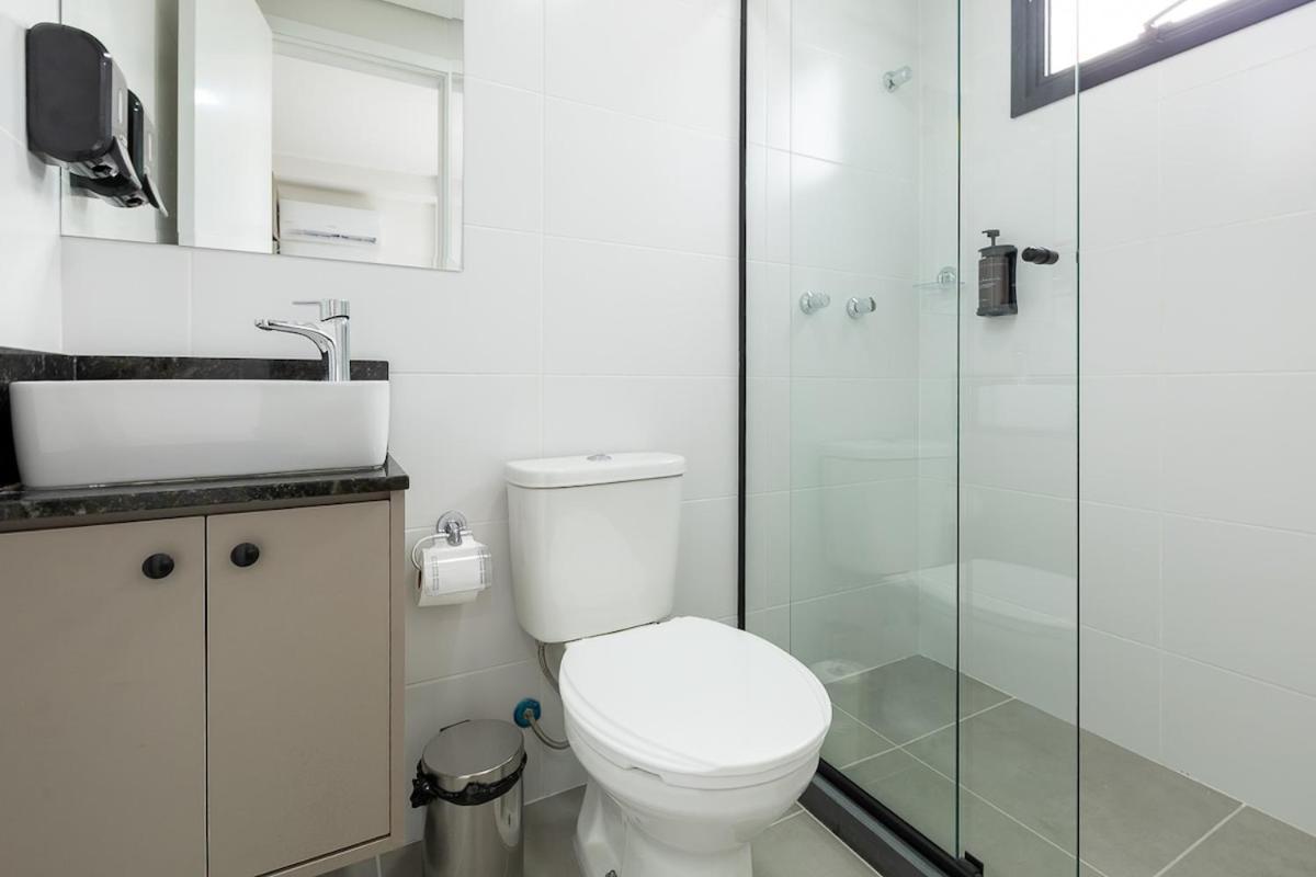 Apartamento O Azul Cheio De Estilo Com Piscina E Academia Curitiba